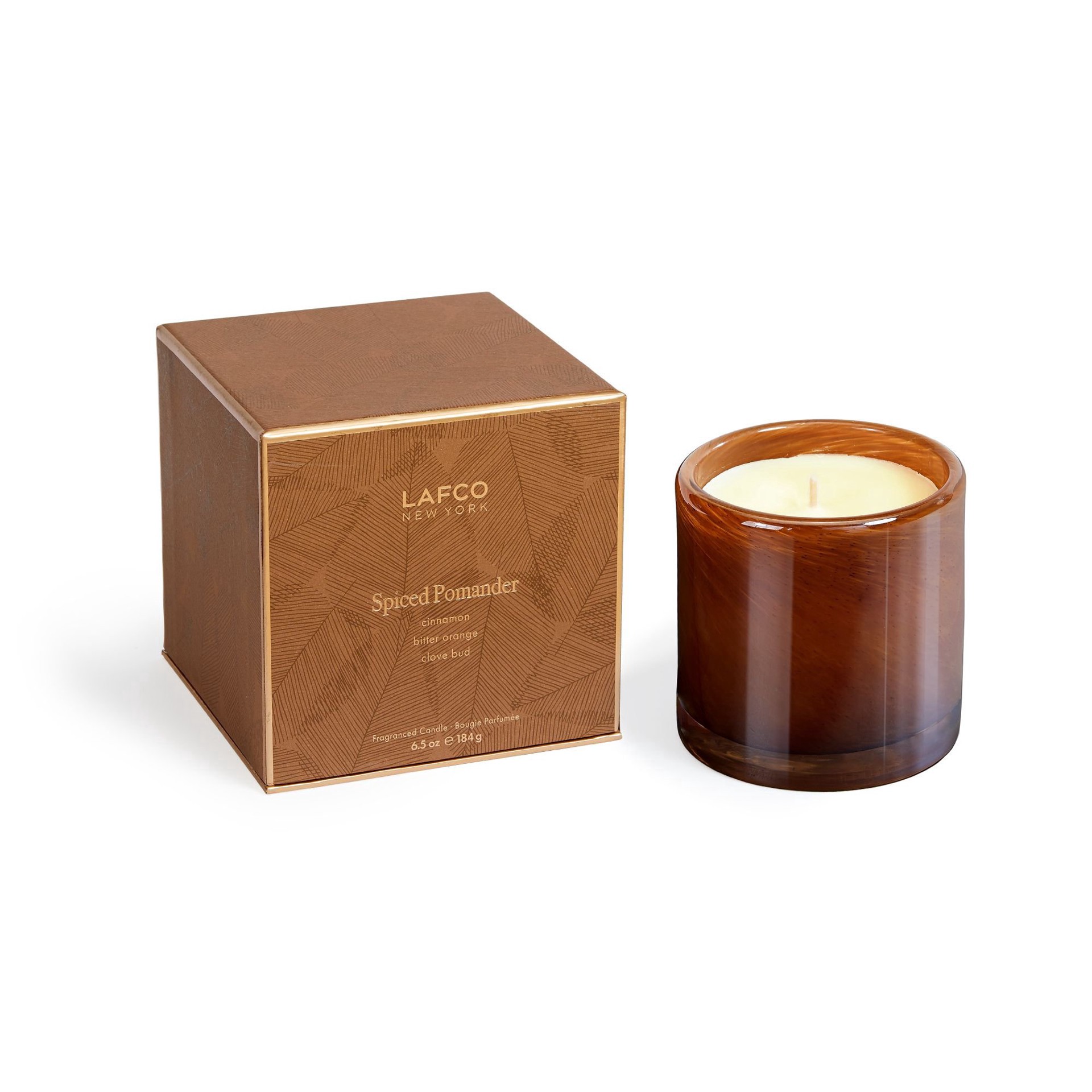 slide 1 of 1, LAFCO New York Spiced Pomander Small Candle, 6.5 oz