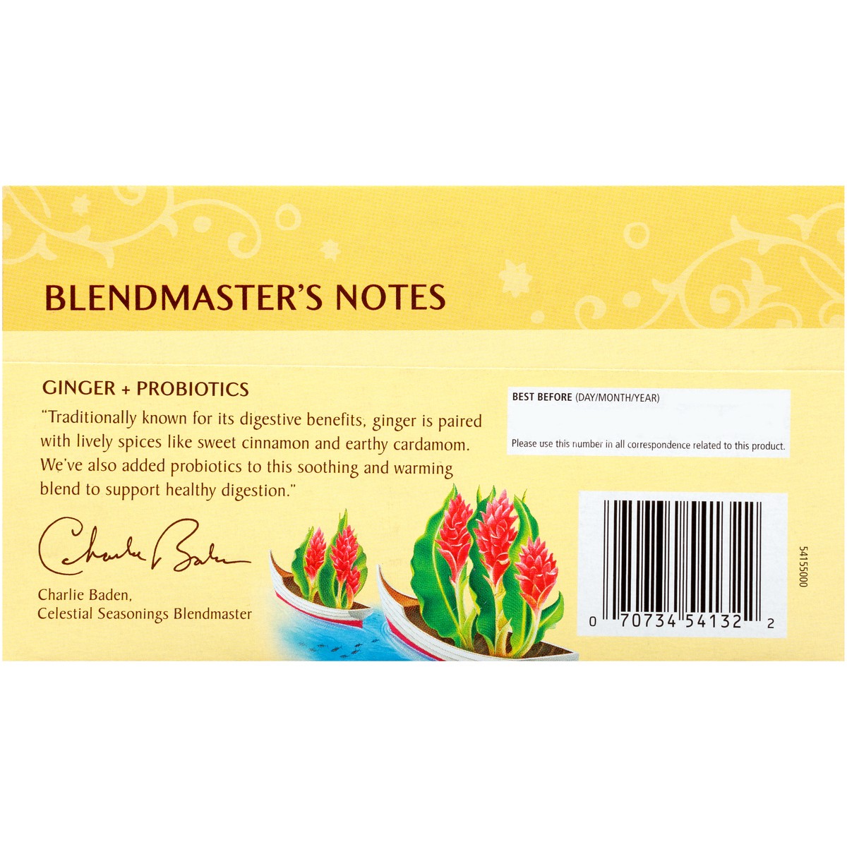 slide 5 of 8, Celestial Seasonings Ginger Probiotics Herbal Tea - 20 ct, 20 ct