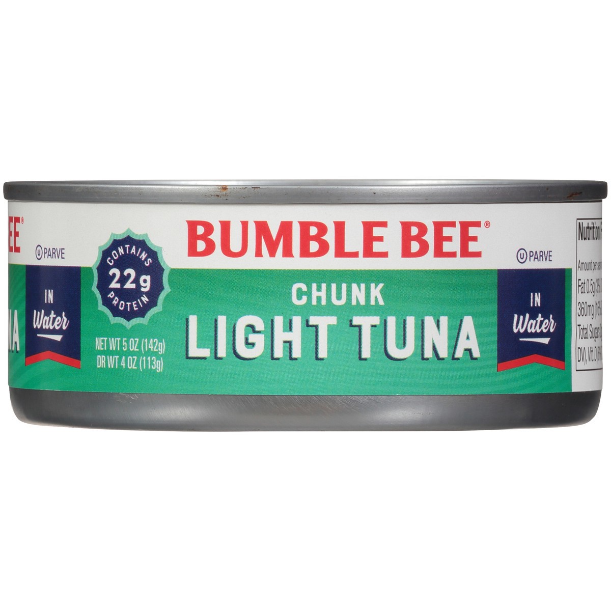 slide 1 of 9, Bumble Bee Chunk Light Tuna in Water 5 oz. Can, 5 oz