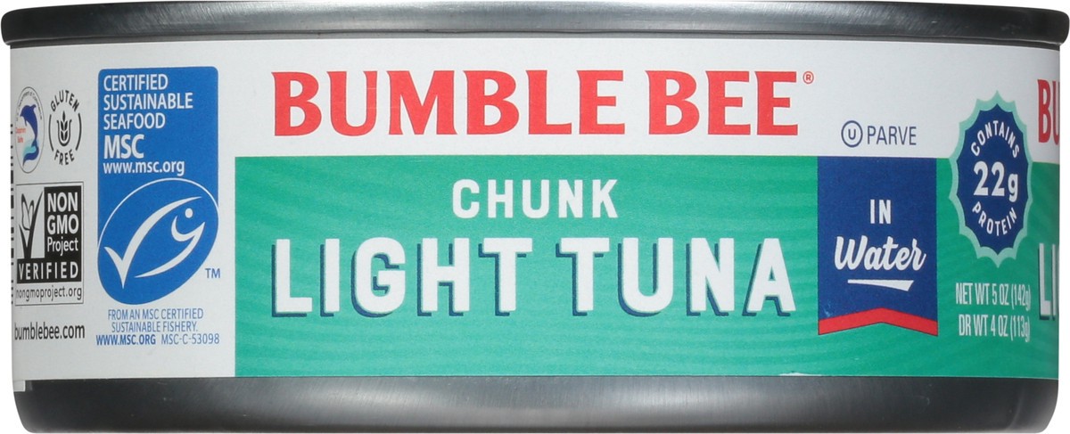 slide 2 of 9, Bumble Bee Chunk Light Tuna in Water 5 oz. Can, 5 oz