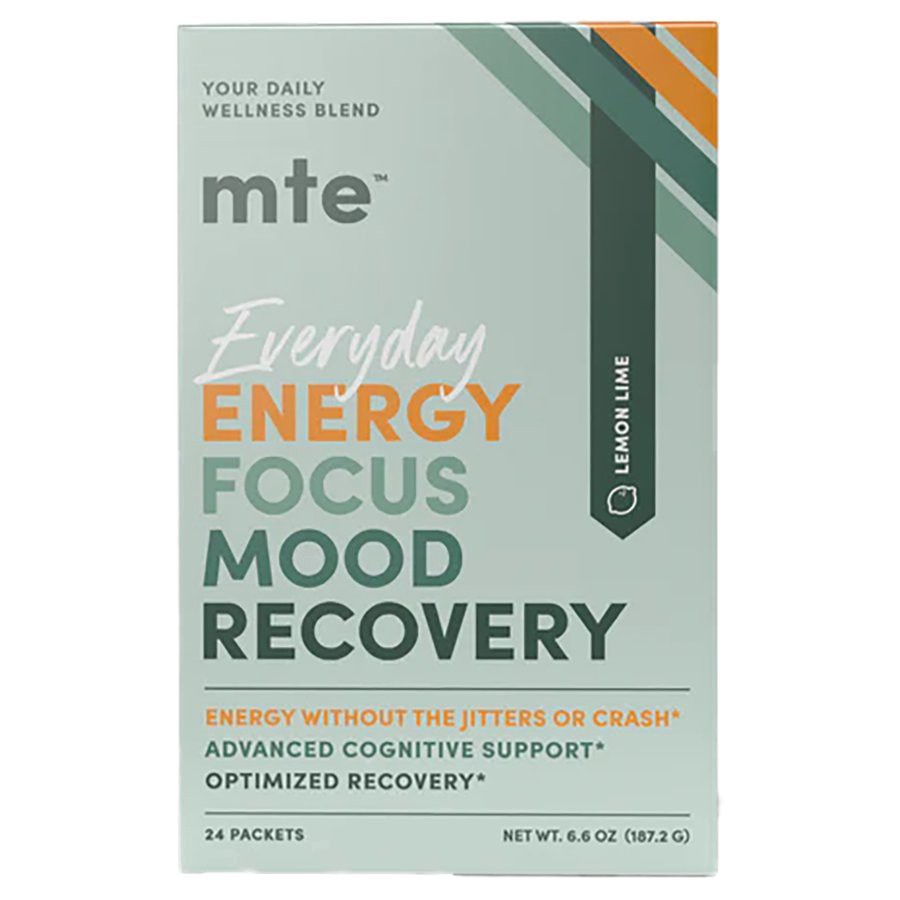 slide 1 of 1, MTE Daily Wellness Energy Packets - Lemon Lime, 24 ct
