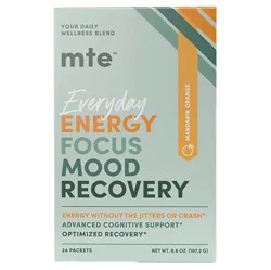 MTE Daily Wellness Energy Packets - Mandarin Orange