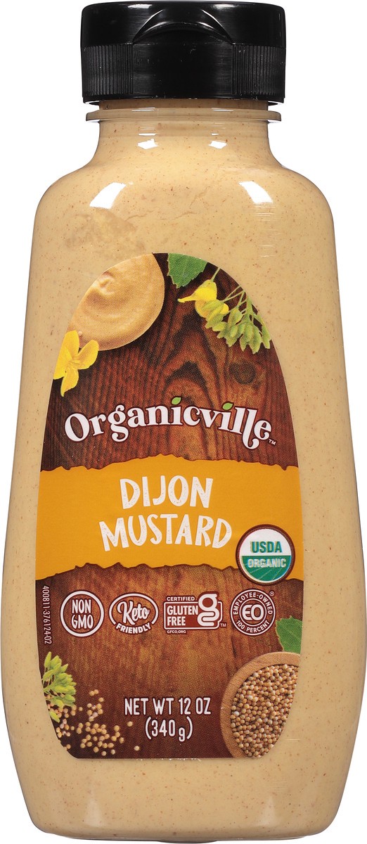 slide 6 of 13, Organicville Dijon Mustard 12 oz, 12 oz