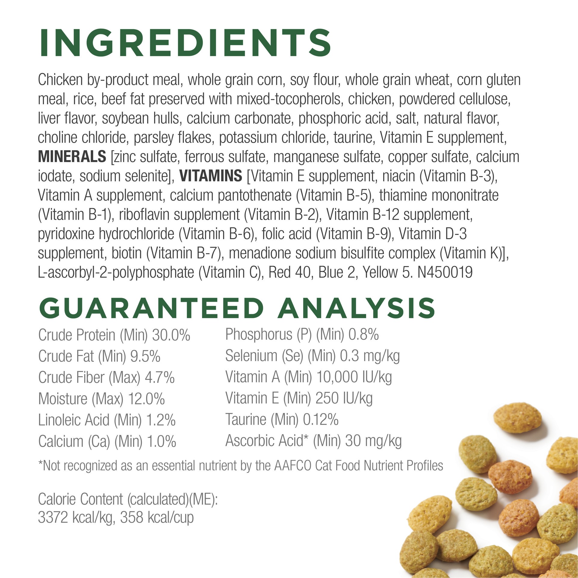 slide 4 of 9, Cat Chow Purina Cat Chow Indoor Dry Cat Food, Hairball + Healthy Weight, 6.3 lb