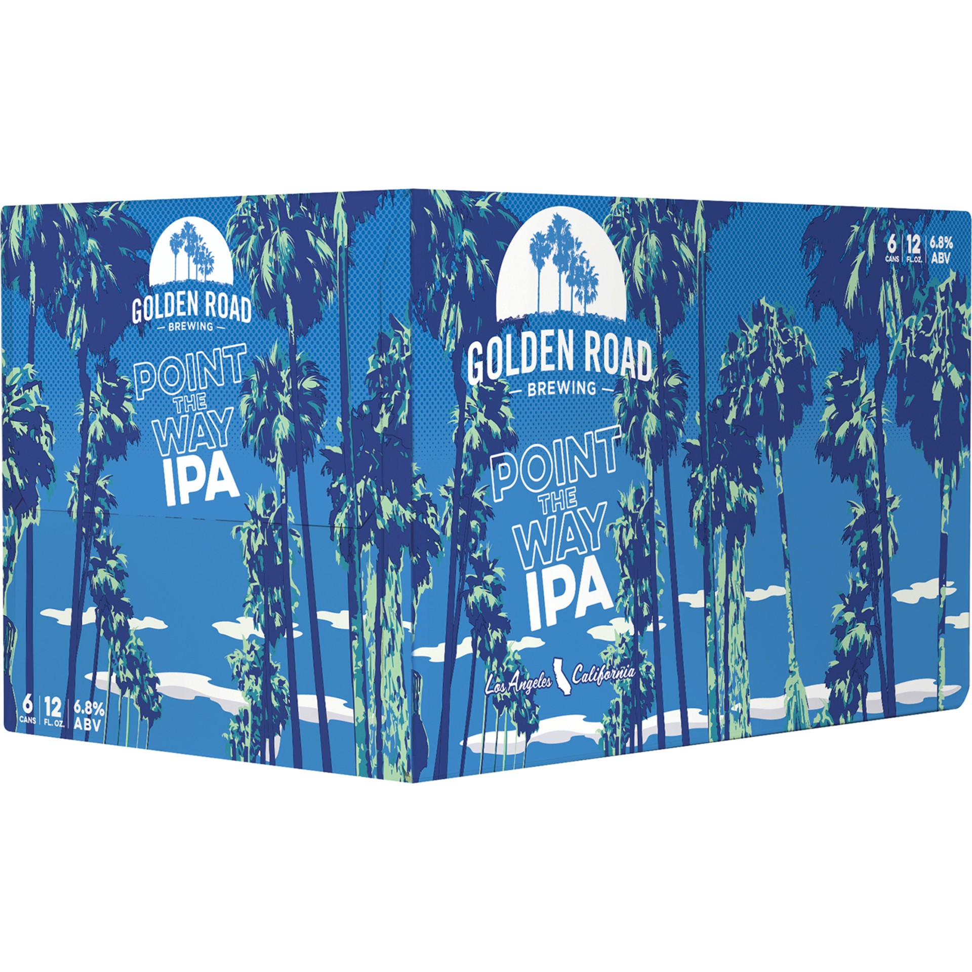 slide 2 of 2, Golden Road Point the Way IPA, 6-Pack, 12 oz. Can, 6 ct