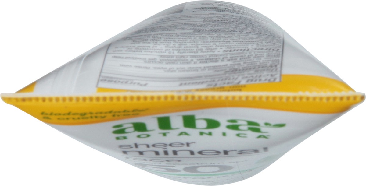 slide 6 of 8, Alba Botanica Broad Spectrum SPF 50 Face Sheer Mineral Fragrance Free Sunscreen Lotion 2 fl oz, 2 oz