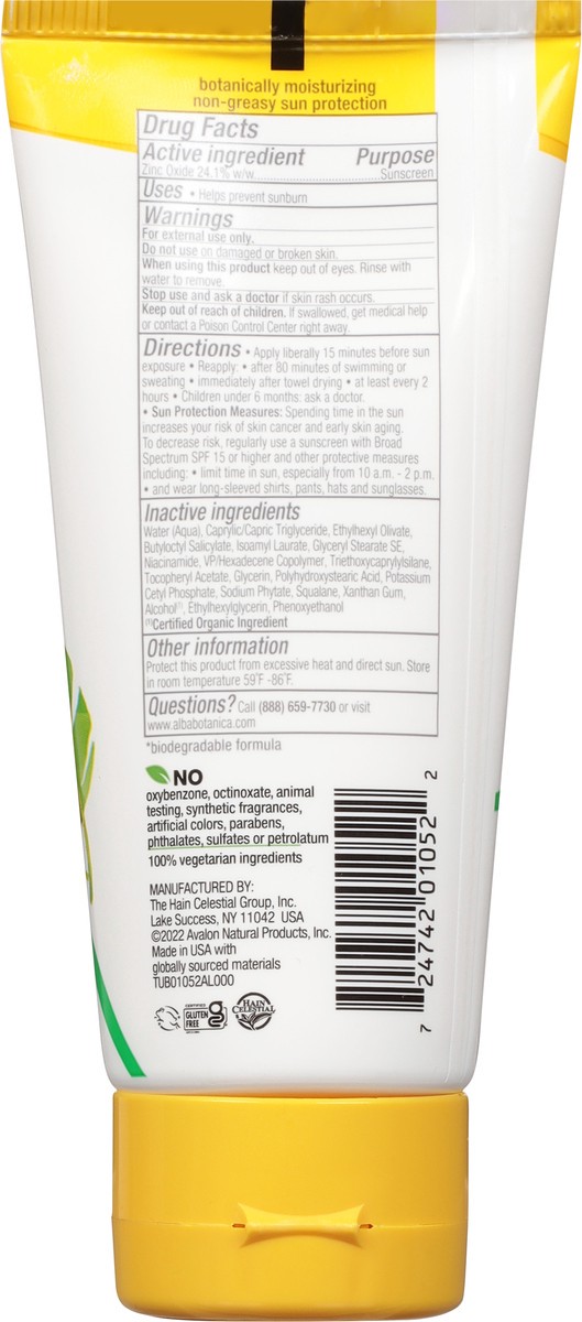 slide 4 of 8, Alba Botanica Broad Spectrum SPF 50 Face Sheer Mineral Fragrance Free Sunscreen Lotion 2 fl oz, 2 oz