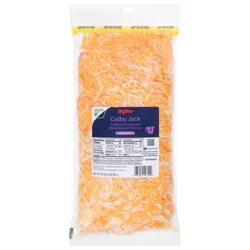 Hy-vee Colby Jack A Blend Of Colby And Monterey Jack Shredded Cheeses