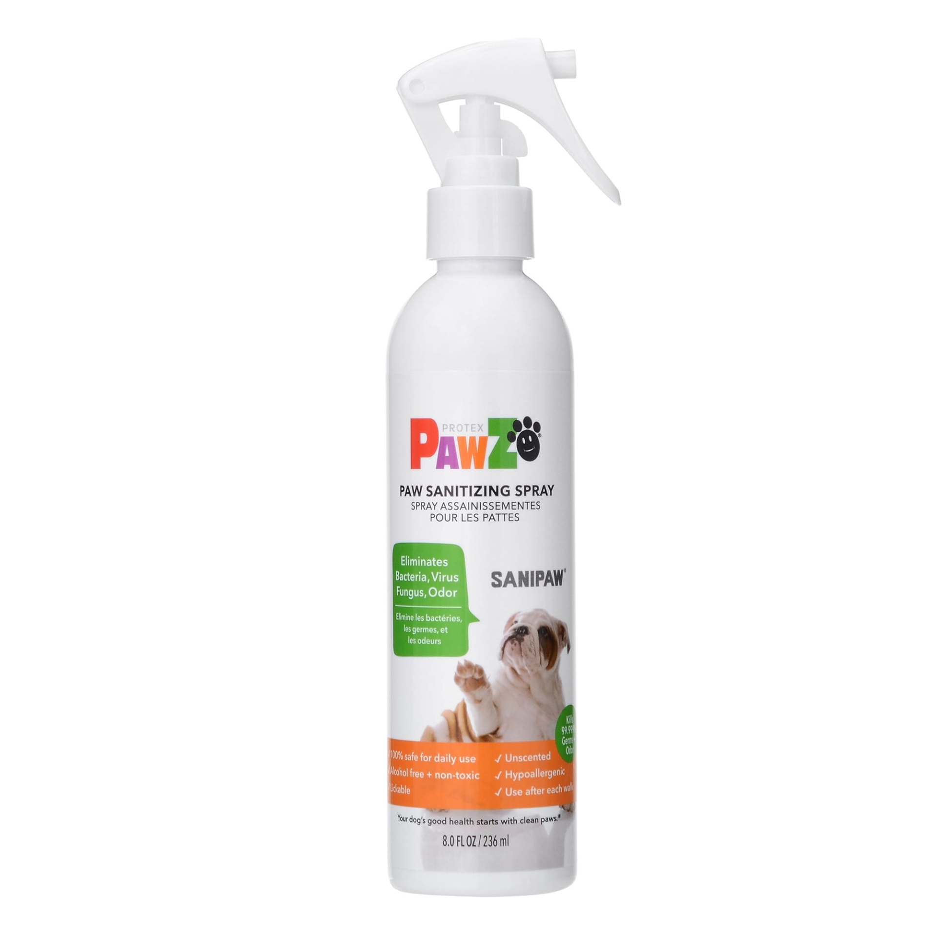 slide 1 of 1, Pawz SaniPaw Sanitizer Dog Spray, 8 fl oz