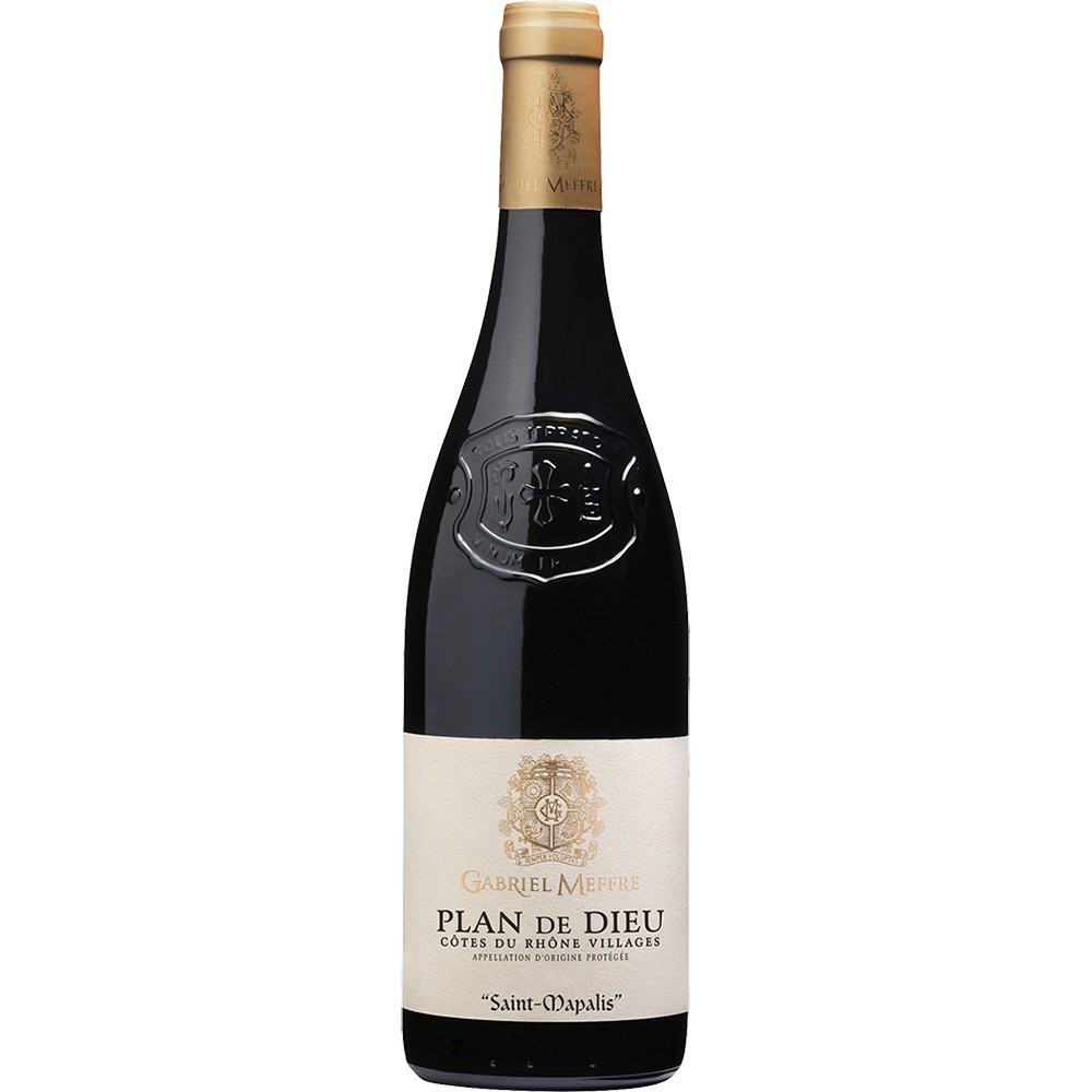 slide 1 of 1, Gabriel Meffre Plan De Dieu, 750 ml