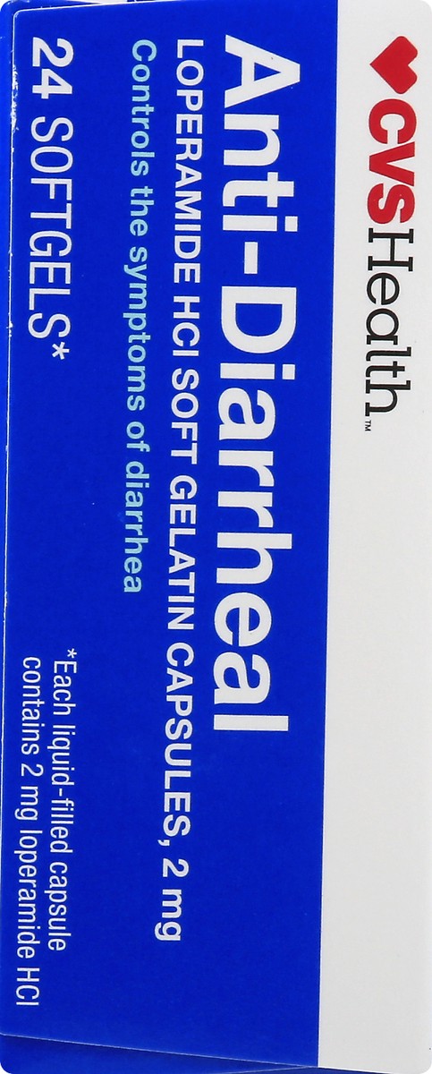 slide 2 of 11, CVS Health Anti-Diarrheal Softgels, 24ct, 24 ct