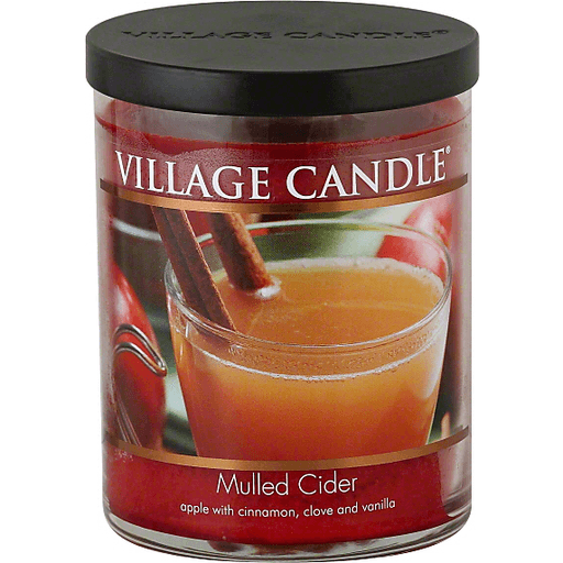 slide 1 of 2, Village Candle Mulled Cider Jar Candle, 1 ct