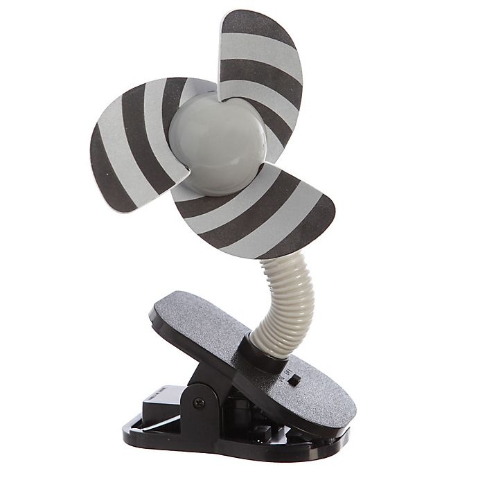 slide 1 of 1, Dreambaby Clip-On Fan - Black/Silver, 1 ct