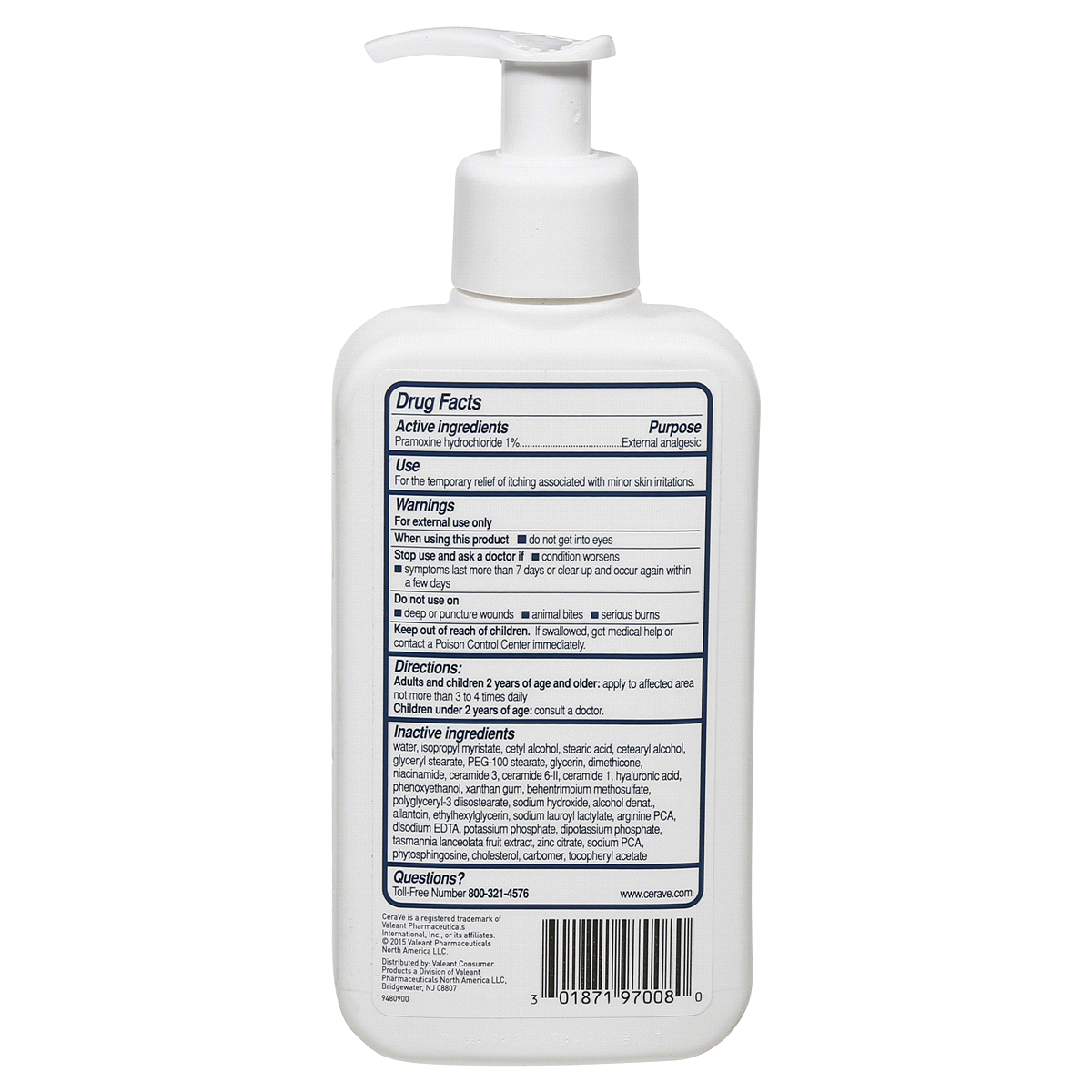 slide 3 of 4, Cerave Ecz Itch Relief, 8 fl oz