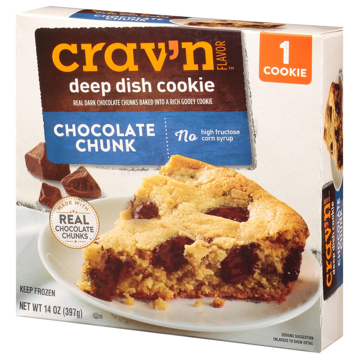 slide 8 of 9, Crav'n Flavor Crav'N Cky Choc Chunk, 1 ct