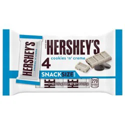 Hershey's Cookies 'n' Cream Snack Size Bars - 4 - 0.45 oz Bars