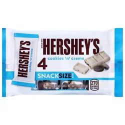 Hershey's Cookies 'n' Cream Snack Size Bars - 4 - 0.45 oz Bars