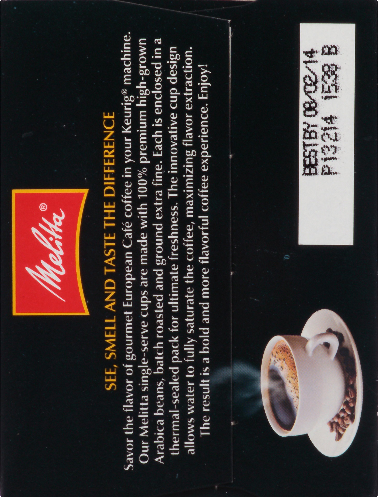 slide 5 of 7, Melitta Cafe De Europa Dark Roast Vienna - 12 PK, 12 ct