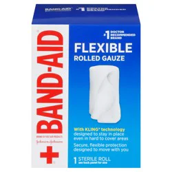 BAND-AID Flexible Rolled Gauze 1 ea