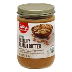 Raley's Organic Crunchy Peanut Butter 16 oz