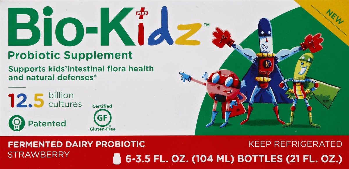 slide 4 of 4, Bio Kidz Plus Probiotic 6 ea, 6 ct