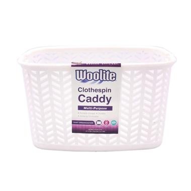 slide 1 of 1, Woolite Clothes Pin Basket, 1 ct