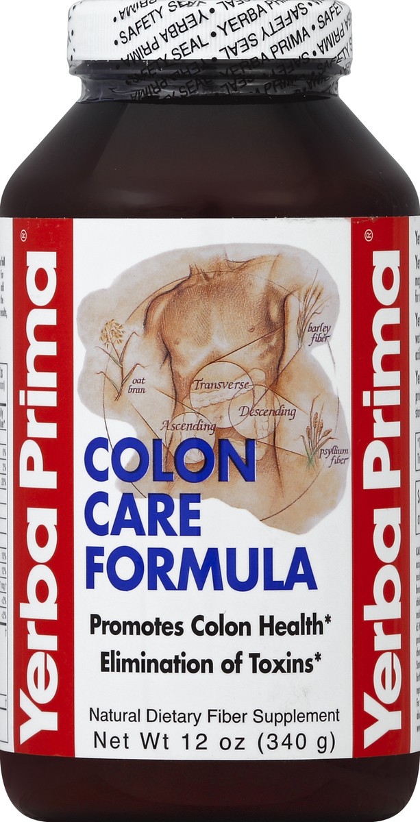 slide 1 of 3, Yerba Prima Colon Care Formula 12 oz, 12 oz