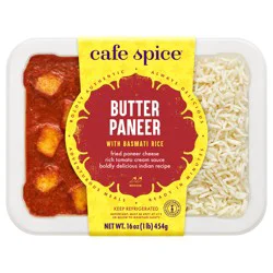 Café Spice Butter Paneer with Basmati Rice Combo