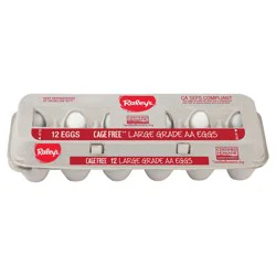 Raley's Cage-Free Eggs, Grade AA Large, 12 count