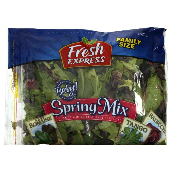 slide 1 of 1, Fresh Express Spring Mix Salad, 10 oz