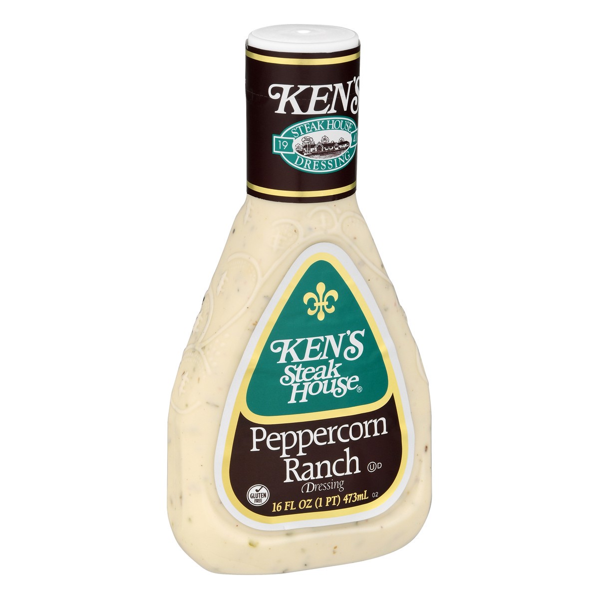 slide 4 of 12, Ken's Steak House Peppercorn Ranch Dressing 16 oz, 16 oz