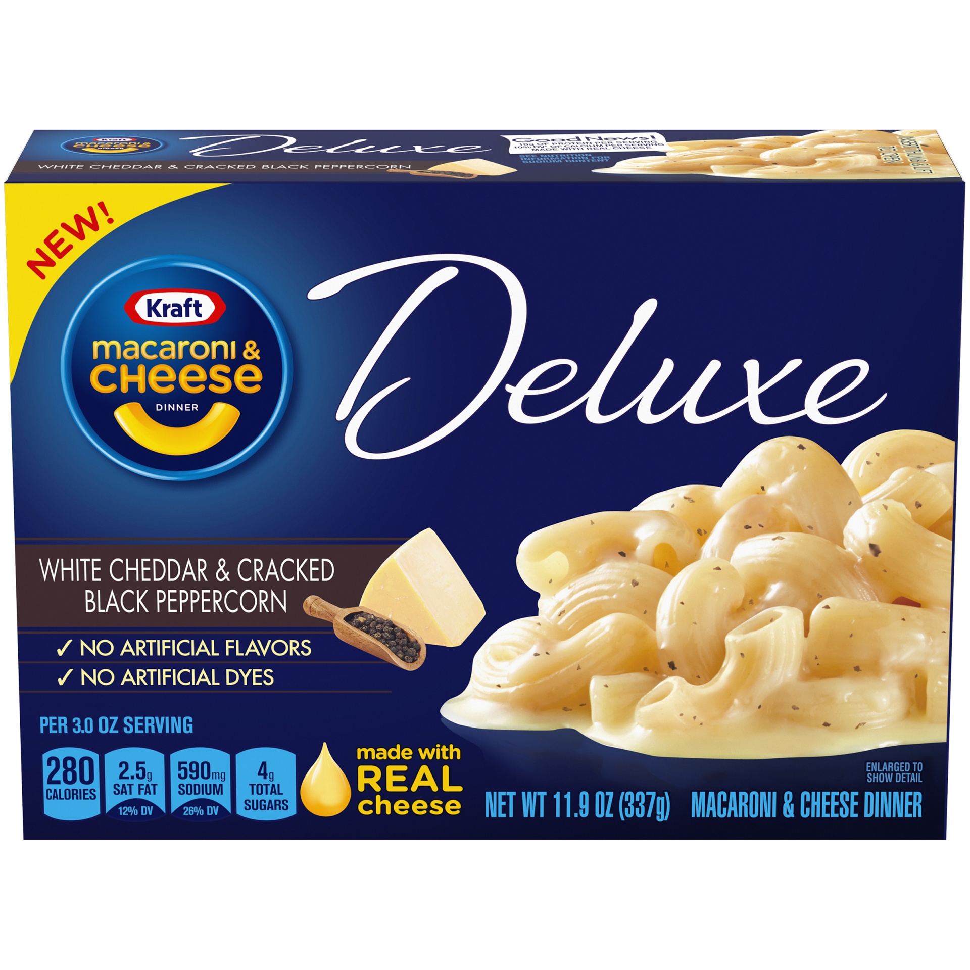 kraft mac and cheese deluxe