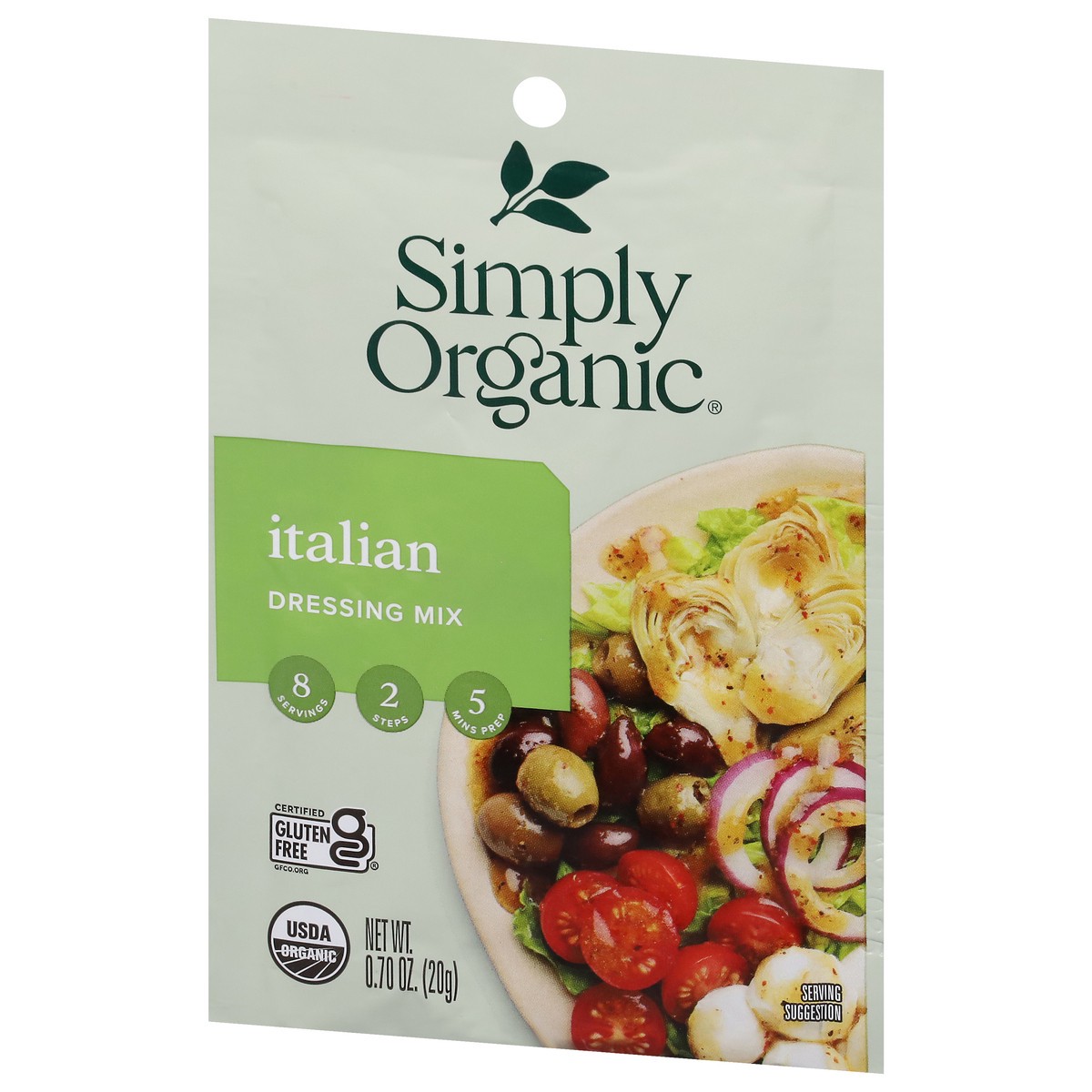 slide 9 of 9, Simply Organic Italian Dressing Mix 0.70 oz, 0.7 oz