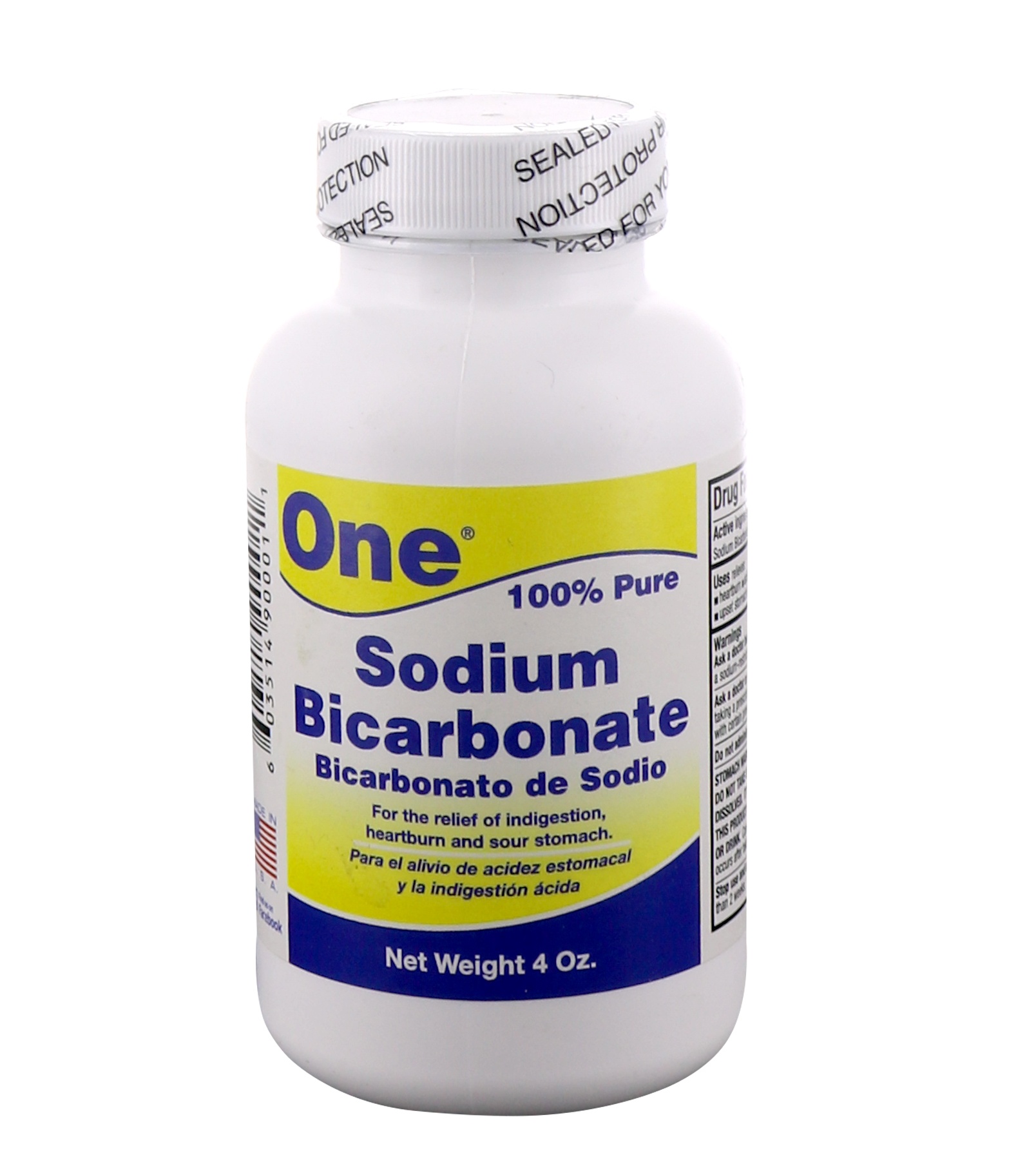 slide 1 of 1, One Brand Bicarbonato De Sodio (Sodium Bicarbonate Powder), 4 oz