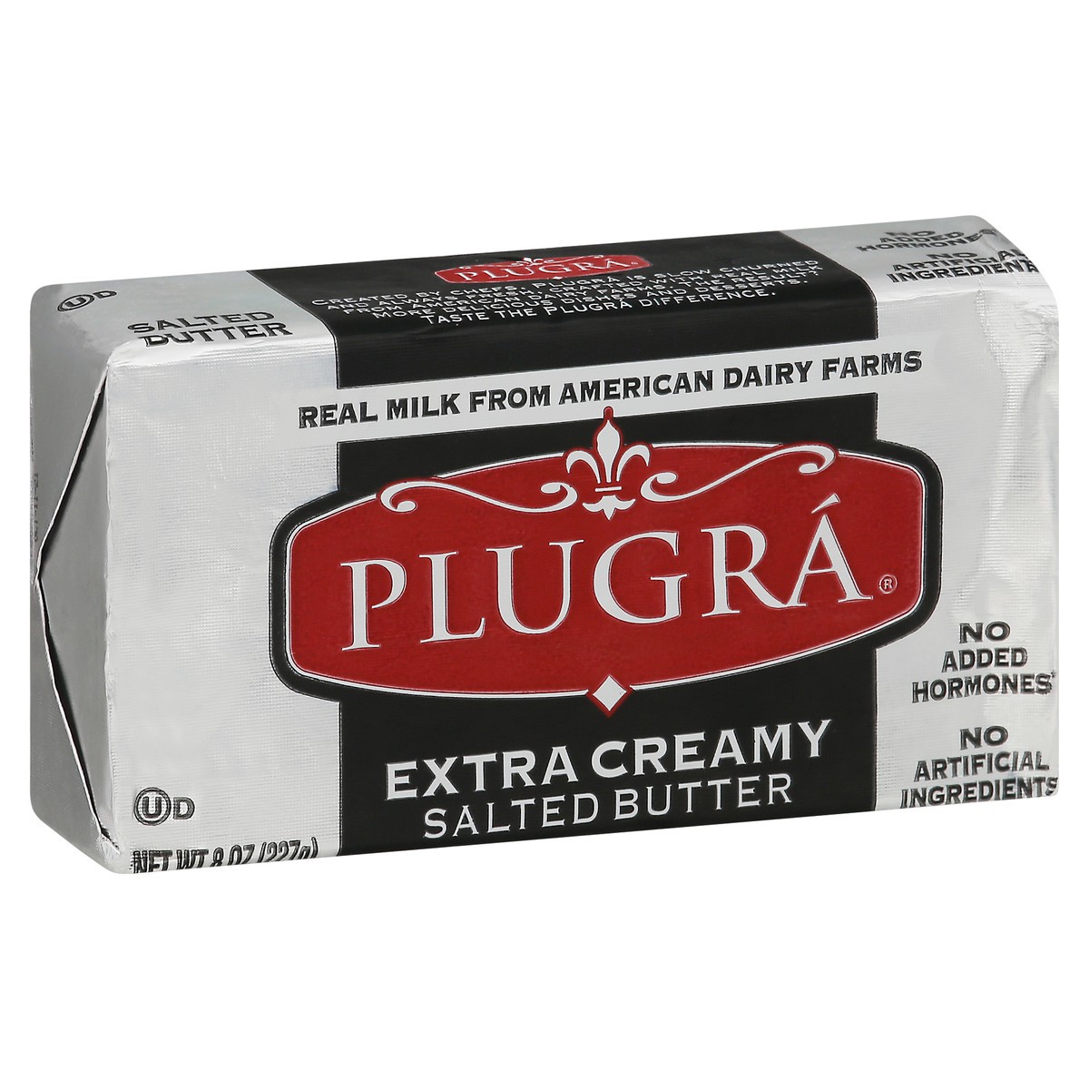slide 12 of 13, Plugrá Salted Extra Creamy Butter 8 oz, 8 oz