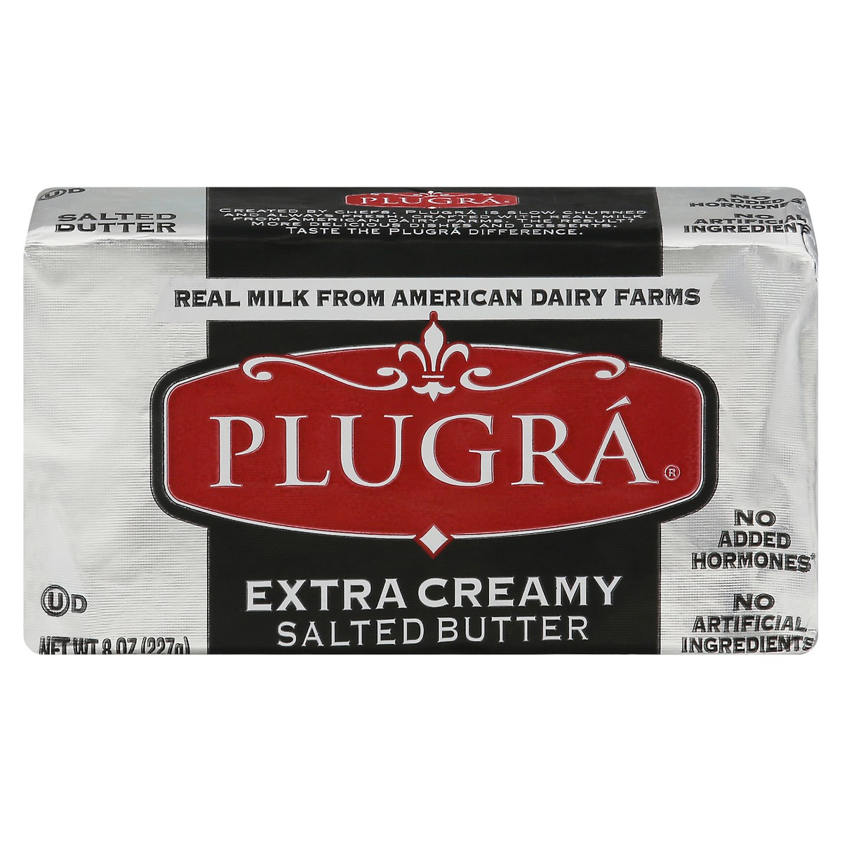 slide 1 of 13, Plugrá Salted Extra Creamy Butter 8 oz, 8 oz