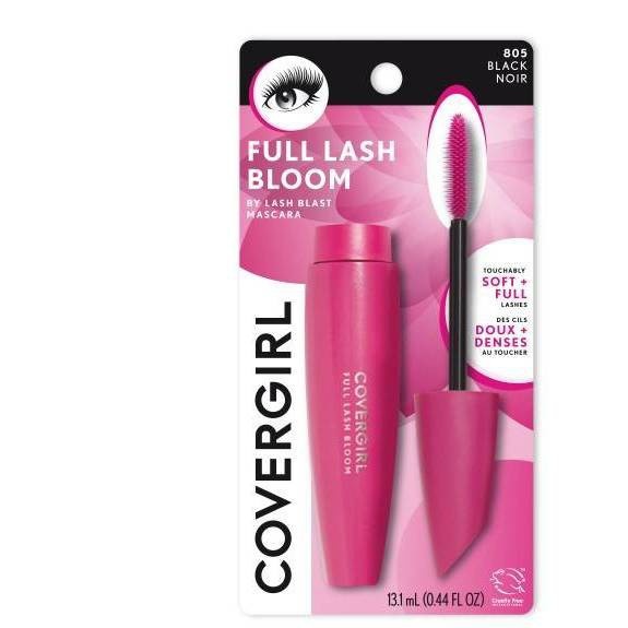 slide 1 of 5, Covergirl Full Lash Bloom Mascara 805 Black, 0.44 oz