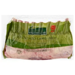 New Zealand Grass Fed Lamb Frenched Lamb Rack - 1 ea