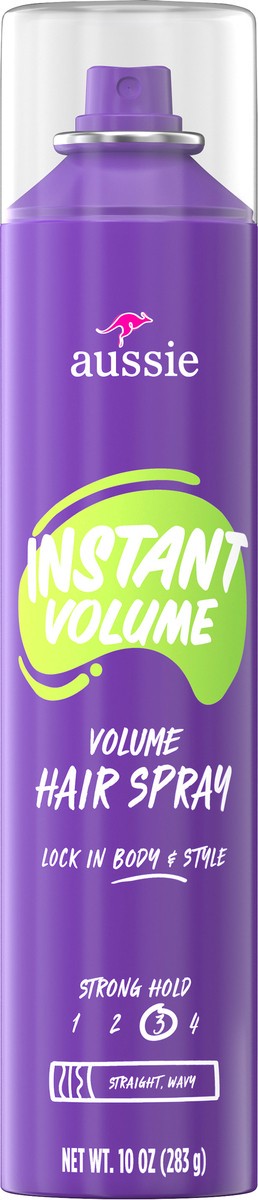 slide 2 of 2, Aussie Instant Volume Hair Spray for Wavy Hair and Straight Hair, 10 oz