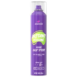 Aussie Instant Volume Hair Spray for Wavy Hair and Straight Hair, 10 oz