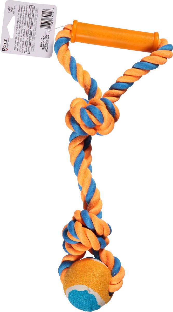 slide 7 of 9, Paws Happy Life Rope Toy 1 ea, 1 ct