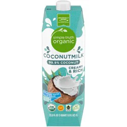 Simple Truth Organic® Dairy Free Organic Shelf Stable Original Coconut Milk