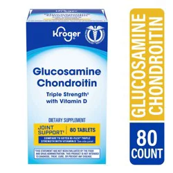 Kroger Glucosamine Chondroitin Joint Support Tablets