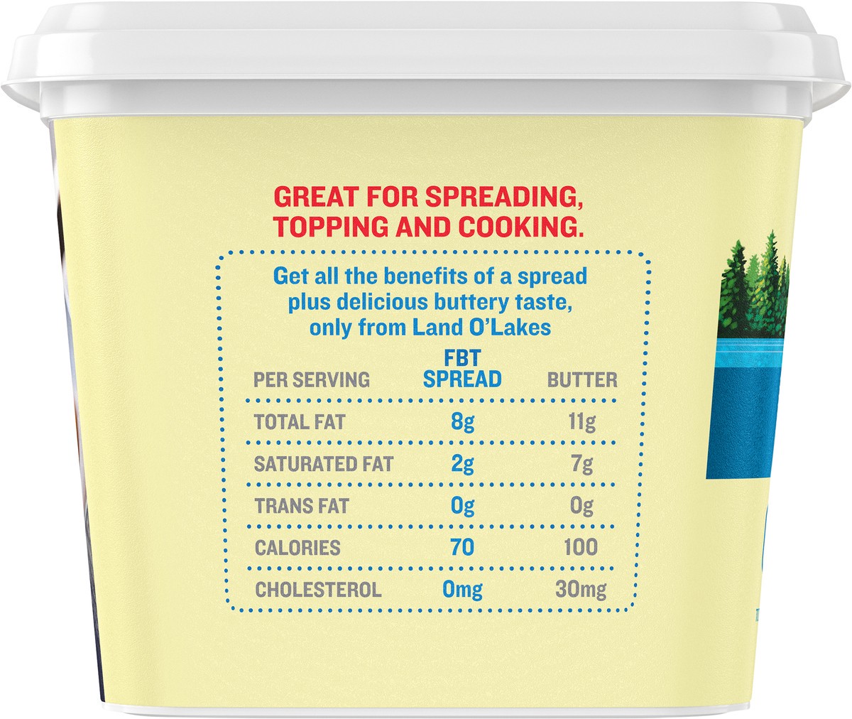 slide 2 of 9, Land O'Lakes Fresh Buttery Taste Spread, 15 oz