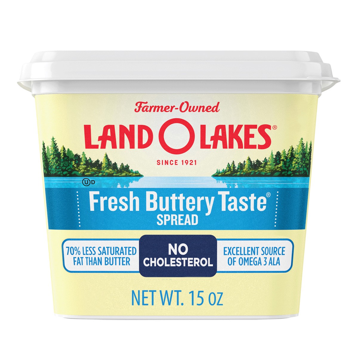 slide 1 of 9, Land O'Lakes Fresh Buttery Taste Spread, 15 oz