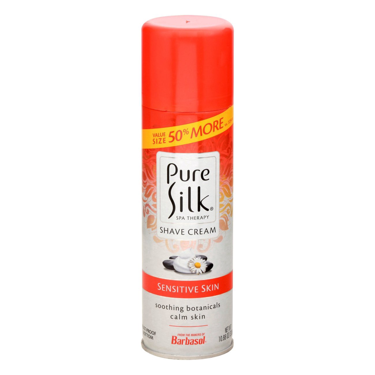 slide 1 of 1, Pure Silk Spa Therapy Sensitive Skin Shave Cream, 10.88 oz