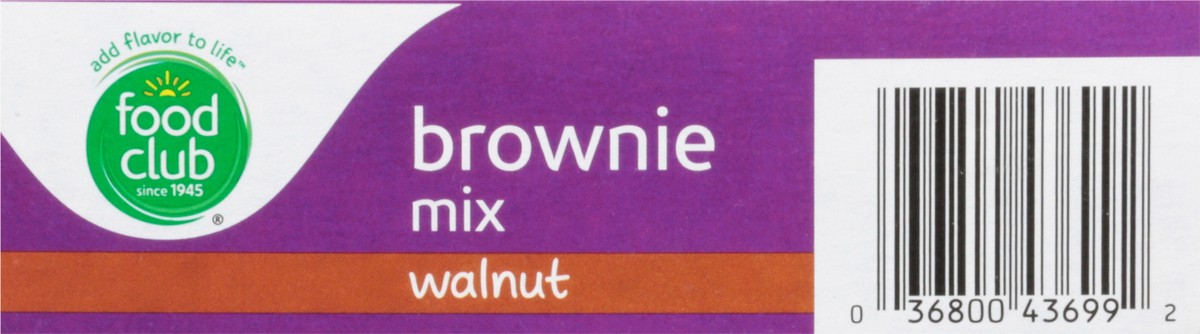 slide 8 of 11, Food Club Walnut Brownie Mix, 16.5 oz