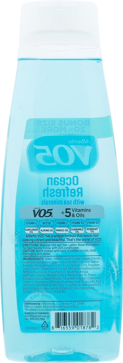 slide 4 of 9, Alberto VO5 Revitalizing Ocean Refresh Shampoo Bonus Size 15 fl oz, 15 fl oz