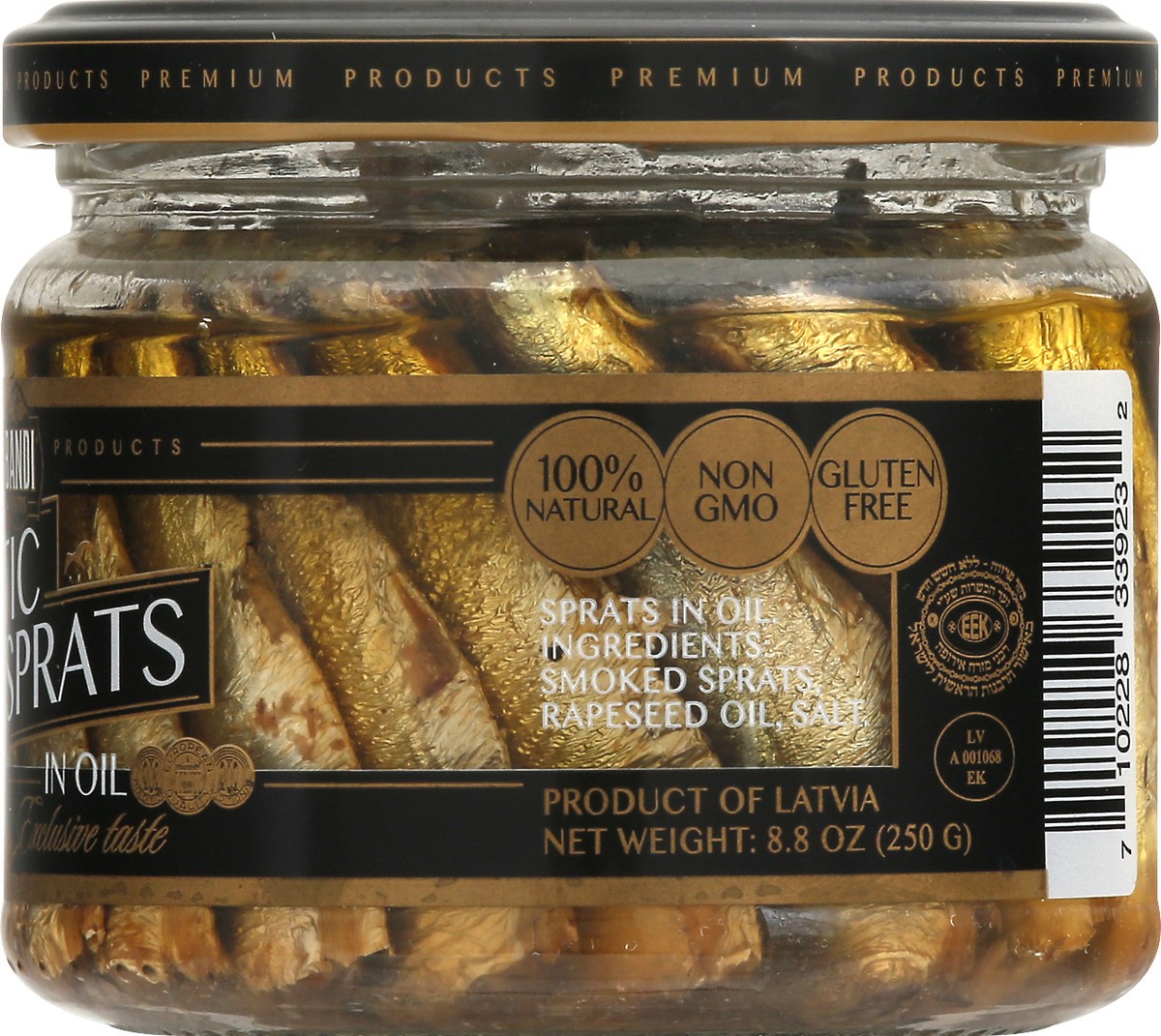 slide 6 of 13, Bandi Foods Baltic Sprats in Oil 8.8 oz, 8.8 oz
