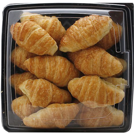 slide 1 of 1, Croissants Mini, 12 ct